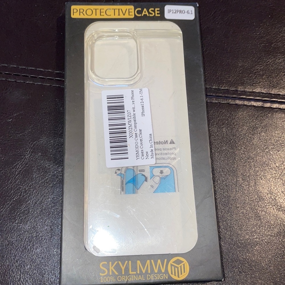 IPHONE 12 PRO CLEAR CASE
